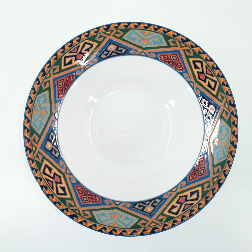Christopher Stuart Optima La Brea China Vegetable Serving Bowl Southwest VTG
